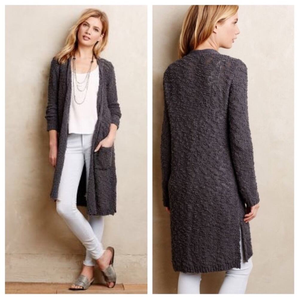 Anthro Knitted & Knotted Daybreak duster cardigan